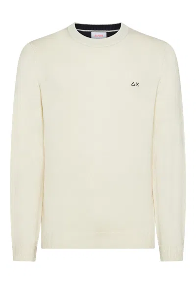Sun 68 Men's Sweater Sun68 K45110/31 Bco Pann In White