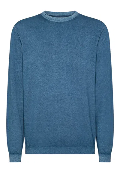 Sun 68 Men's Sweater Sun68 K45130/80 Avio Scur In Blue