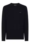 Sun 68 Men's Sweater Sun68 K45138/07 Navy In Black