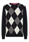Sun 68 Men's Sweater Sun68 K45160/0747 Blue/gr In Multi