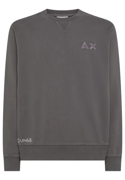 Sun 68 Men's Sweatshirt Sun68 F45135/47 Grig In Gray
