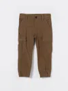 Sun 68 Pants Sun68 Kids Color Beige In Brown