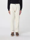 Sun 68 Pants Sun68 Men Color Yellow Cream In Neutral