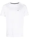 Sun 68 Sun68 T-shirt Round Solid Pocket In White