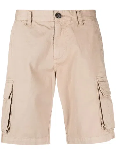 Sun 68 Pocket-detail Cargo Shorts In Neutral