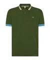 Sun 68 Logo-embroidered Polo Shirt In Green