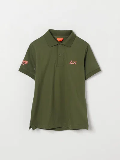 Sun 68 Polo Shirt Sun68 Kids Color Green