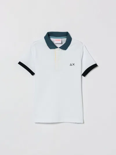 Sun 68 Kids' ポロシャツ Sun68 ボーイ カラー ホワイト In White