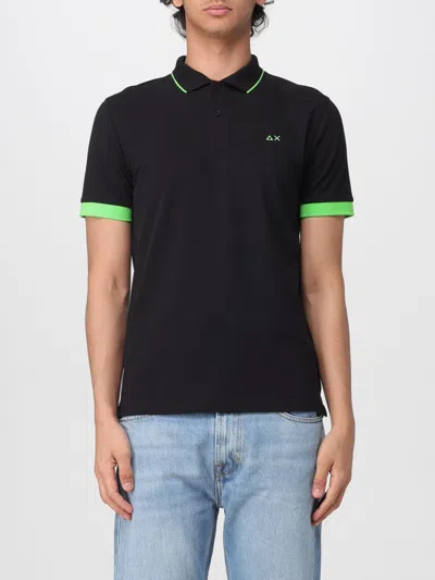 Sun 68 Polo Shirt Sun68 Men Color Black