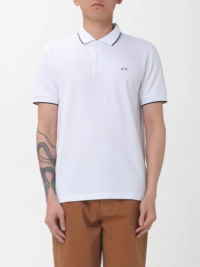Sun 68 Polo Shirt Men Sun68 In White