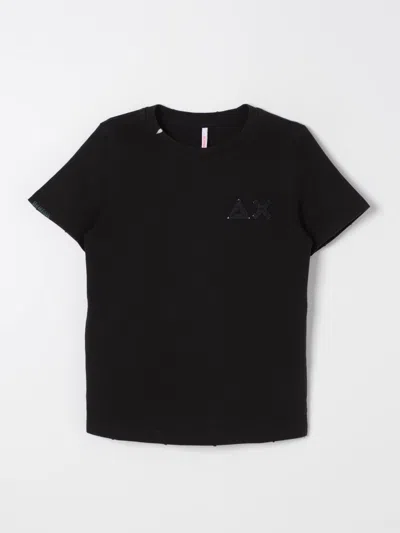 Sun 68 Polo Shirt  Kids Color Black In Schwarz