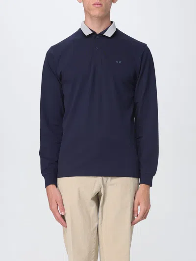 Sun 68 Polo Shirt Sun68 Men Color Blue