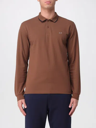 Sun 68 Polo Shirt Sun68 Men Color Brown