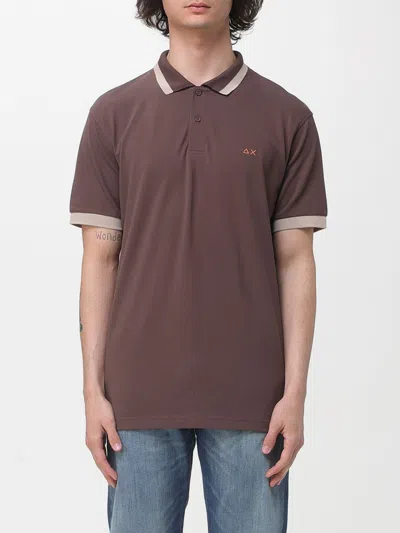 Sun 68 Polo Shirt Sun68 Men Color Brown