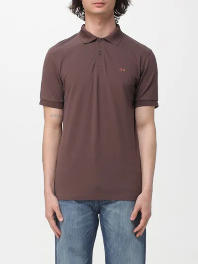 Sun 68 Polo Shirt Sun68 Men Color Brown