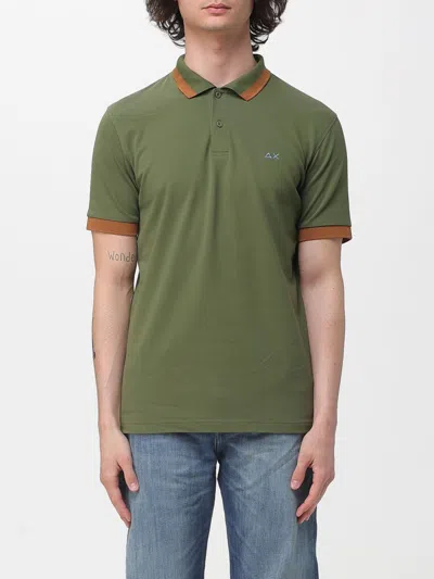 Sun 68 Polo Shirt Sun68 Men Color Green