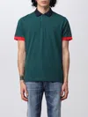 Sun 68 Polo Shirt  Men Color Green In Green