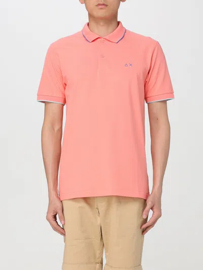 Sun 68 Polo Shirt  Men Color Pink