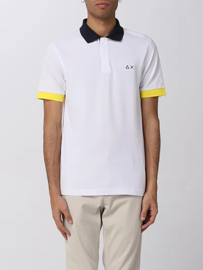 Sun 68 Polo Shirt  Men Color White