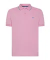 Sun 68 Short-sleeved Polo Shirt In Pink