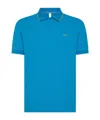 Sun 68 Polo Bande Piccole Sul Colletto In Blue