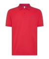 Sun 68 Polo With Embroidered Logo In Red