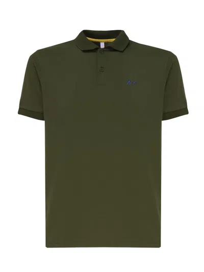 SUN 68 POLO T-SHIRT IN COTTON