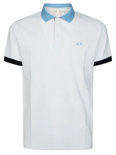 Sun 68 Polo Tre Colori In White