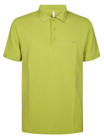 Sun 68 Polo Vintage In Green