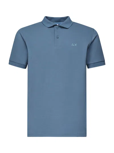 Sun 68 Polo With Embroidered Logo