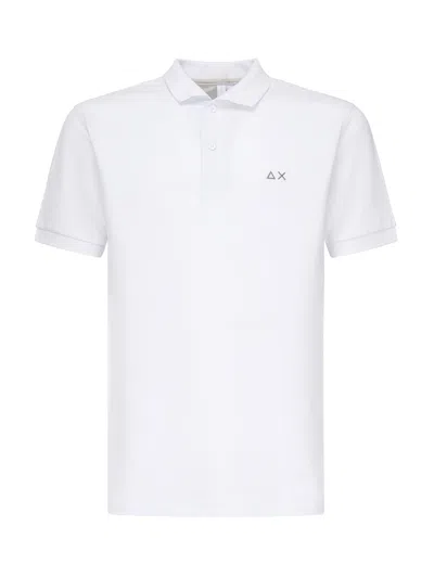 Sun 68 Polo With Embroidered Logo