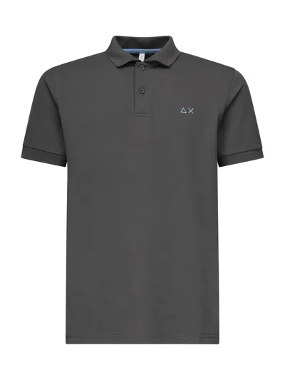 Sun 68 Polo With Embroidered Logo