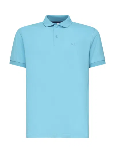 Sun 68 Polo With Embroidered Logo