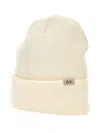 Sun 68 Ribbed Logo-patch Beanie In Neutral