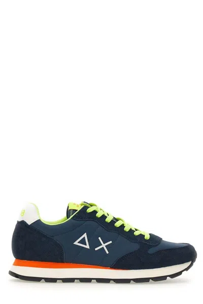 Sun 68 Round-toe Lace-up Sneakers