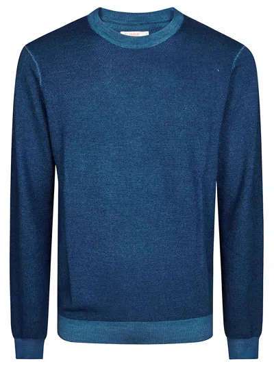 Sun 68 Round Vintage Rice In Blue