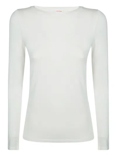 SUN 68 SAILOR-NECK LONG-SLEEVE T-SHIRT