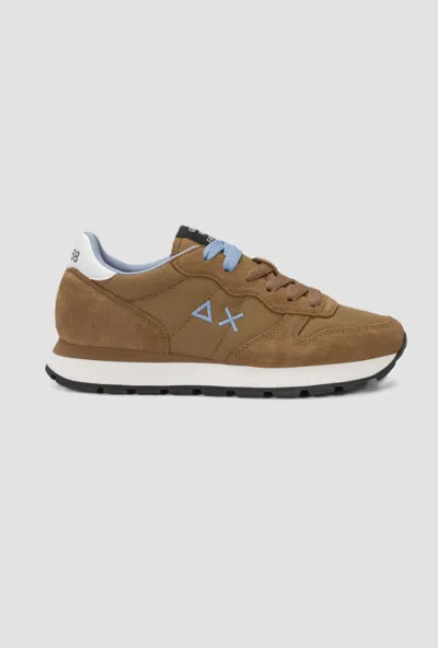 Sun 68 Shoes Ally Solid Woman Brown