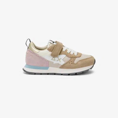 Sun 68 Kids' Shoes Girl White Cream In Multi
