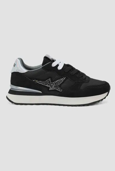Sun 68 Shoes Stargirl Woman Black