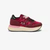 Sun 68 Shoes Woman Burgundy In Multi