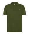 Sun 68 Polo With Embroidered Logo In Green