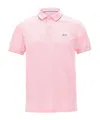 Sun 68 Short-sleeved Polo Shirt In Pink