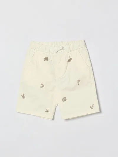 Sun 68 Kids' ショートパンツ Sun68 ボーイ カラー ホワイト In Neutral
