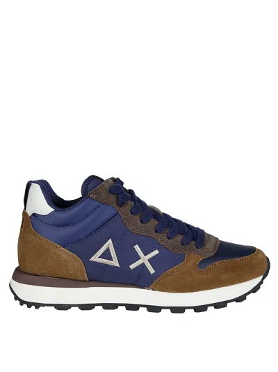Sun 68 Sneaker In Blue