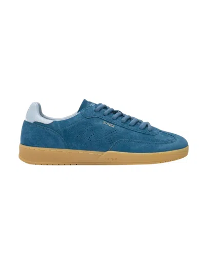 Sun 68 Sneaker Man Sun68 - California Sun Suede - Avio In Blue
