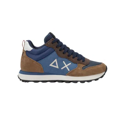 Sun 68 Sneaker Man Sun68 - Tom 2.0 Solid Mid - Blue In Brown