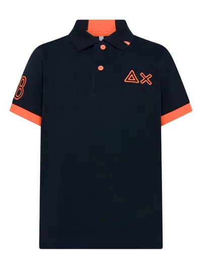 Sun 68 Kids' Stretch-cotton Polo Shirt