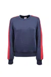 Sun 68 Sun68 - 07 Navy Sweatshirt F43216 In Blue