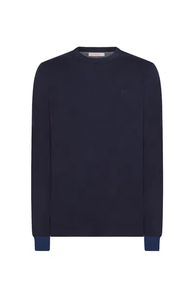 Sun 68 Sun68 - 07 Pullover Navy Blue K43110